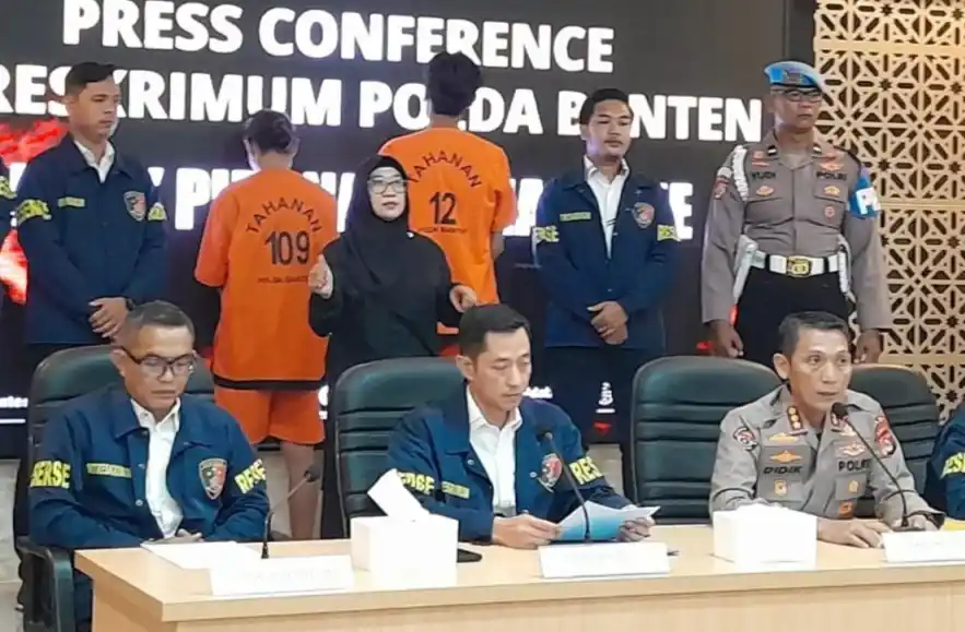 Polda Banten tetapkan dua tersangka baru kasus pemerasan jatah proyek Rp 5 triliun oleh Kadin Cilegon (Foto: Ist)