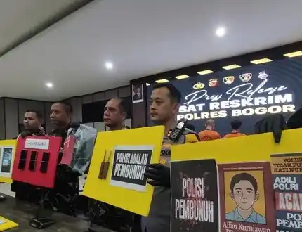 Polres Bogor menetapkan empat orang sebagai tersangka kasus dugaan provokasi dan rencana penyerangan Markas Satlat Brimob Cikeas.