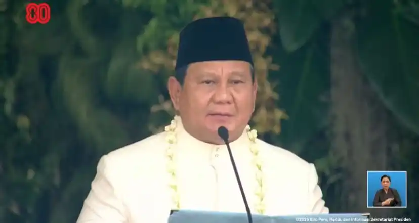 Presiden Prabowo Subianto [Foto: Tangkapan layar @Sekretariat Presiden]