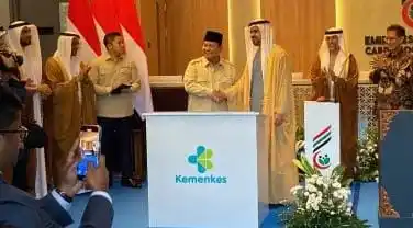 Presiden Prabowo Resmikan RS Kardiologi Emirates-Indonesia di Solo (Foto: Repro)