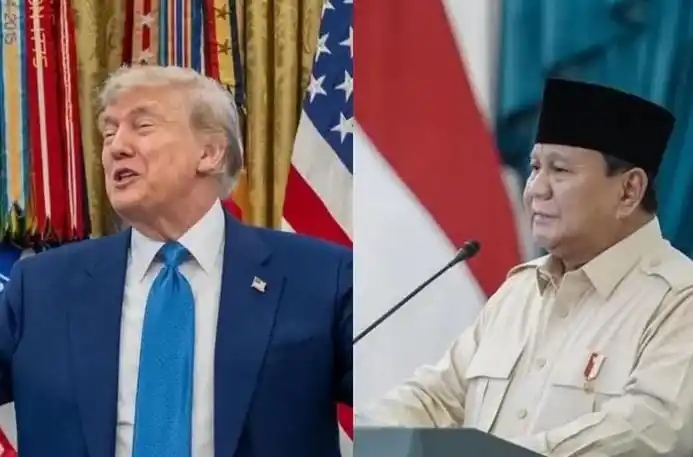 Presiden Amerika Serikat (AS) Donald Trump dan Presiden RI Prabowo Subianto (Foto: Istimewa)