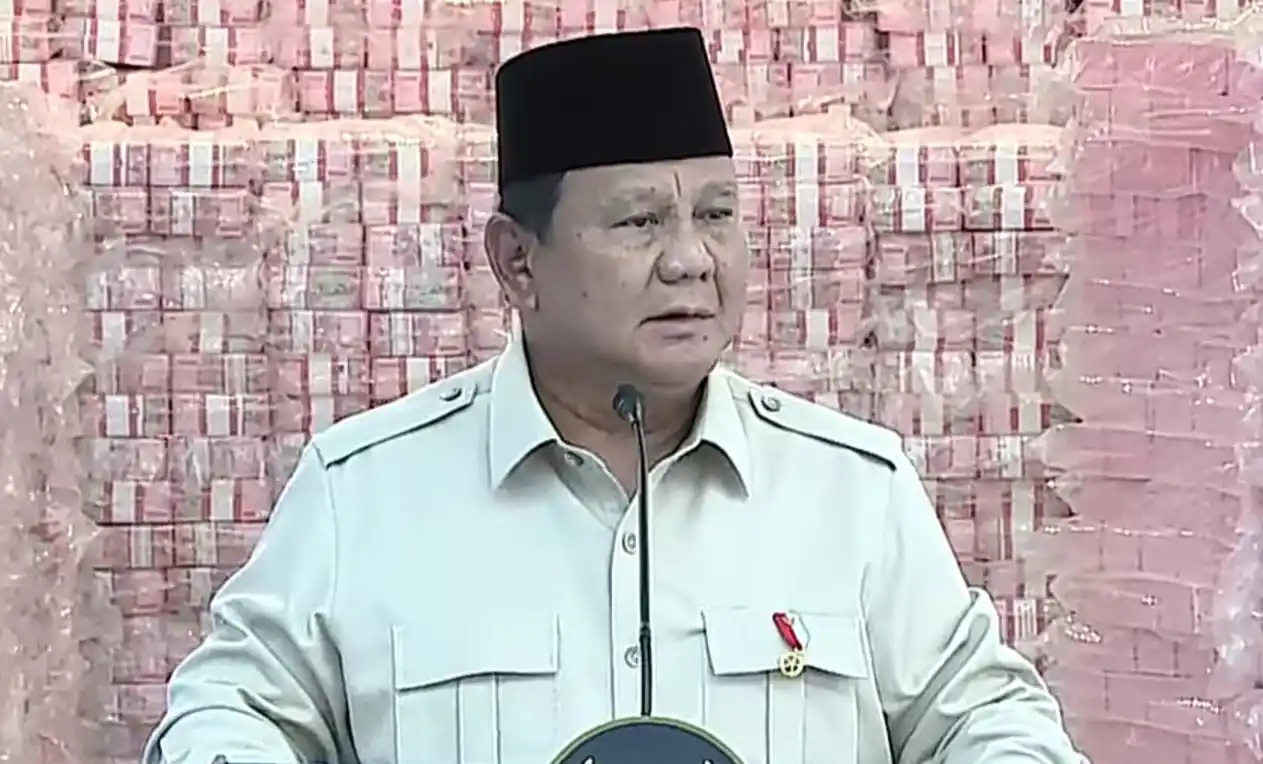 Presiden Prabowo Subianto (Foto: Tangkapan Layar)