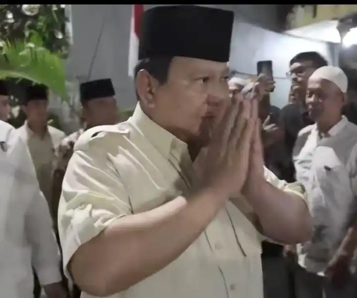 Presiden RI, Prabowo Subianto mengunjungi rumah Affan Kurniawan (Foto: Dok MI)