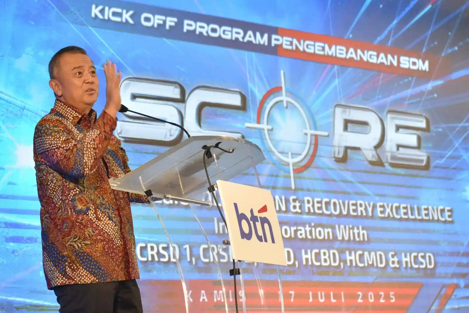 Wakil Direktur Utama BTN, Oni Febriarto Rahardjo [Foto: Doc. BTN]