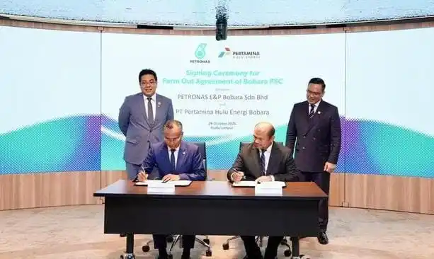 PT Pertamina Hulu Energi (PHE) Mengakuisisi 24,5 Persen Saham Petronas di Blok Bobara (Foto: Dok Pertamina)