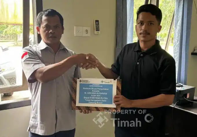 PT TIMAH Tbk Dukung Perawatan Arkana yang Berjuang untuk Hidup Sehat [Foto: Doc. PT Timah]