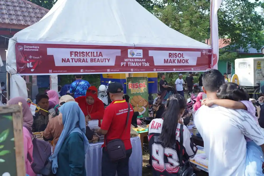 PT Timah Gelar Bazar di Belitung Timur [Foto: Doc. PT Timah]