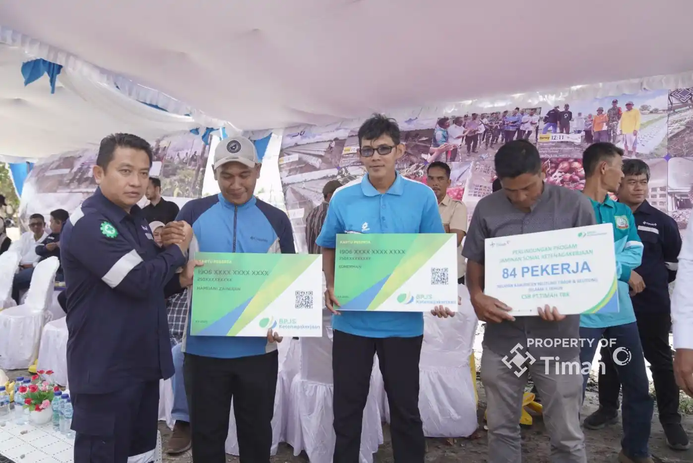 PT Timah Fasilitasi 84 Nelayan Dapatkan BPJS Ketenagakerjaan [Foto: Doc. PT Timah]