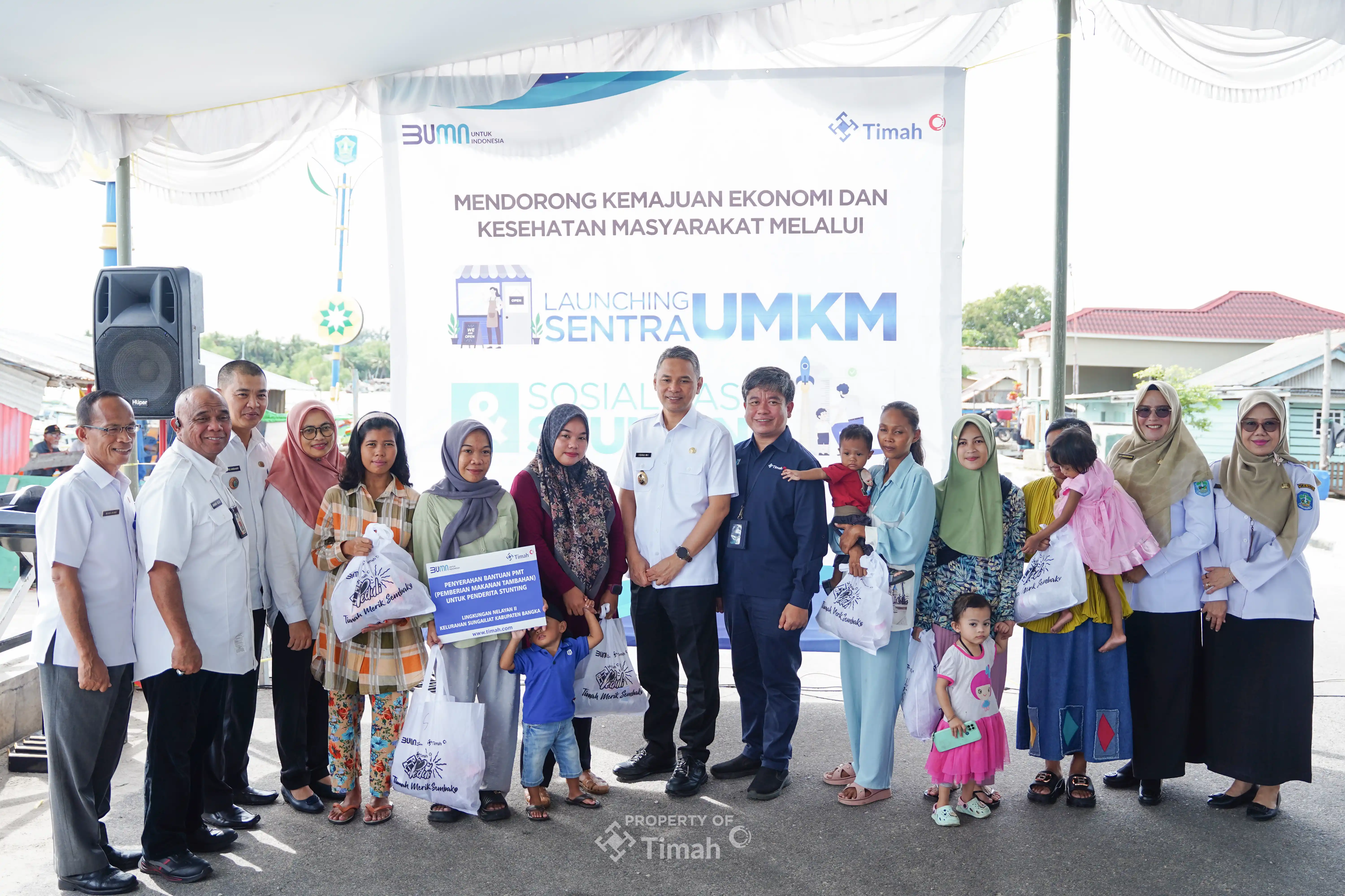 Langkah PT Timah Cegah Stunting [Foto: Doc. PT Timah]