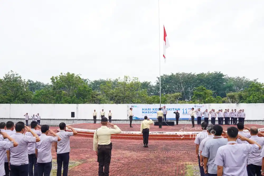 PT Timah Gelar Upacara Peringatan Hari Kebangkitan Nasional ke-117 [Foto: Doc. PT Timah]