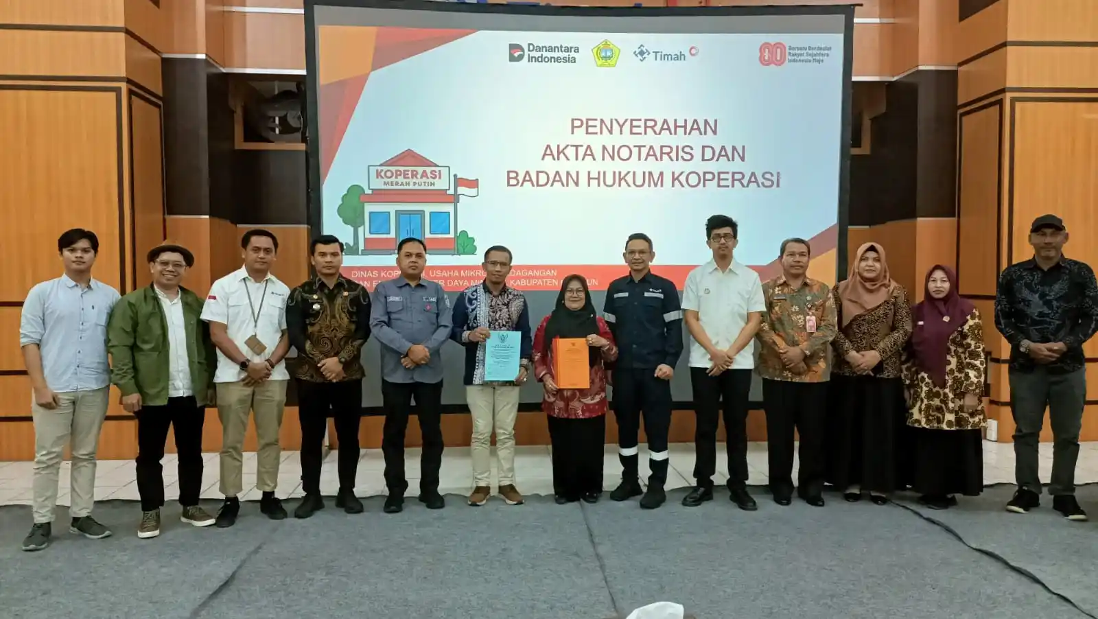 PT Timah Dorong Koperasi Merah Putih Pulau Kundur Lebih Profesional dan Mandiri [Foto: Doc. PT Timah]