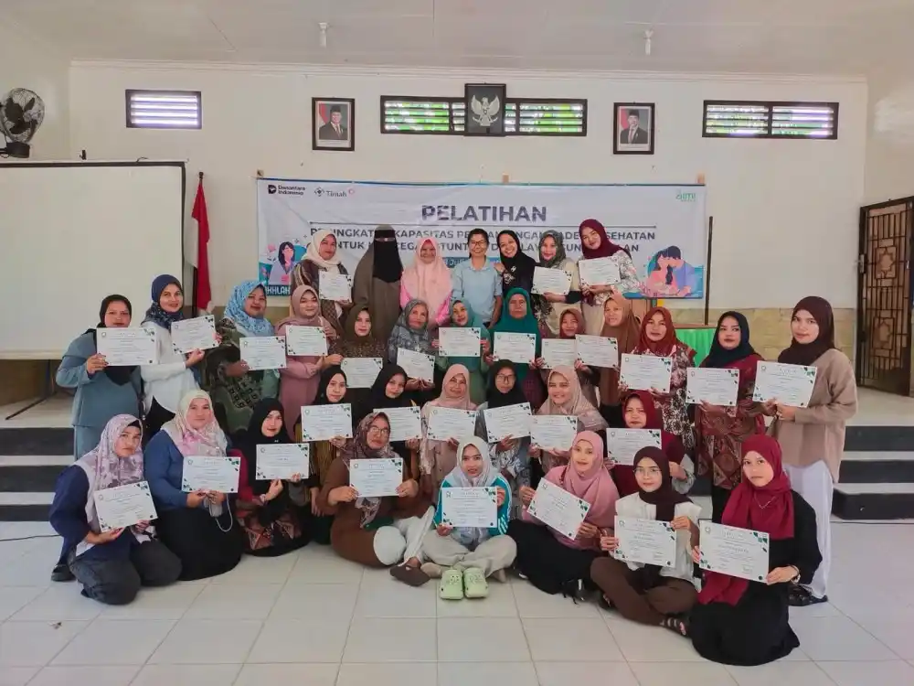 PT Timah Latih Kader Kesehatan Cegah Stunting [Foto: Doc. PT Timah]