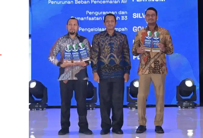 PT Timah Tbk dan Anak Perusahaan meraih 20 penghargaan dalam ajang Environmental & Social Innovation Awards ENSIA 2025, yang berlangsung di Jakarta, pada Selasa (16/9/2025). [Foto: Doc. PT Timah]