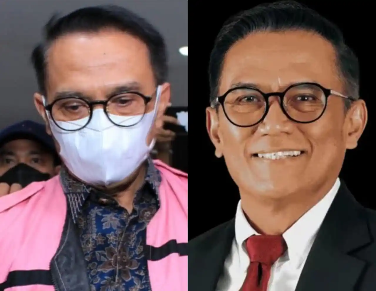 Irwan Peranginangin (IP) Direktur Hubungan (Dirhub) Kelembagaan PT Perkebunan Nusantara (PTPN) IV PalmCo Iwan Peranginangin (IP) yang juga mantan Direktur Utama PTPN II menjadi tersangka kasus dugaan korupsi penjualan aset PTPN I Regional I oleh PT NDP melalui kerja sama operasional (KSO) dengan PT Ciputra Landa atau Citraland, Jumat (7/11/2025) (Foto: Kolase MI)