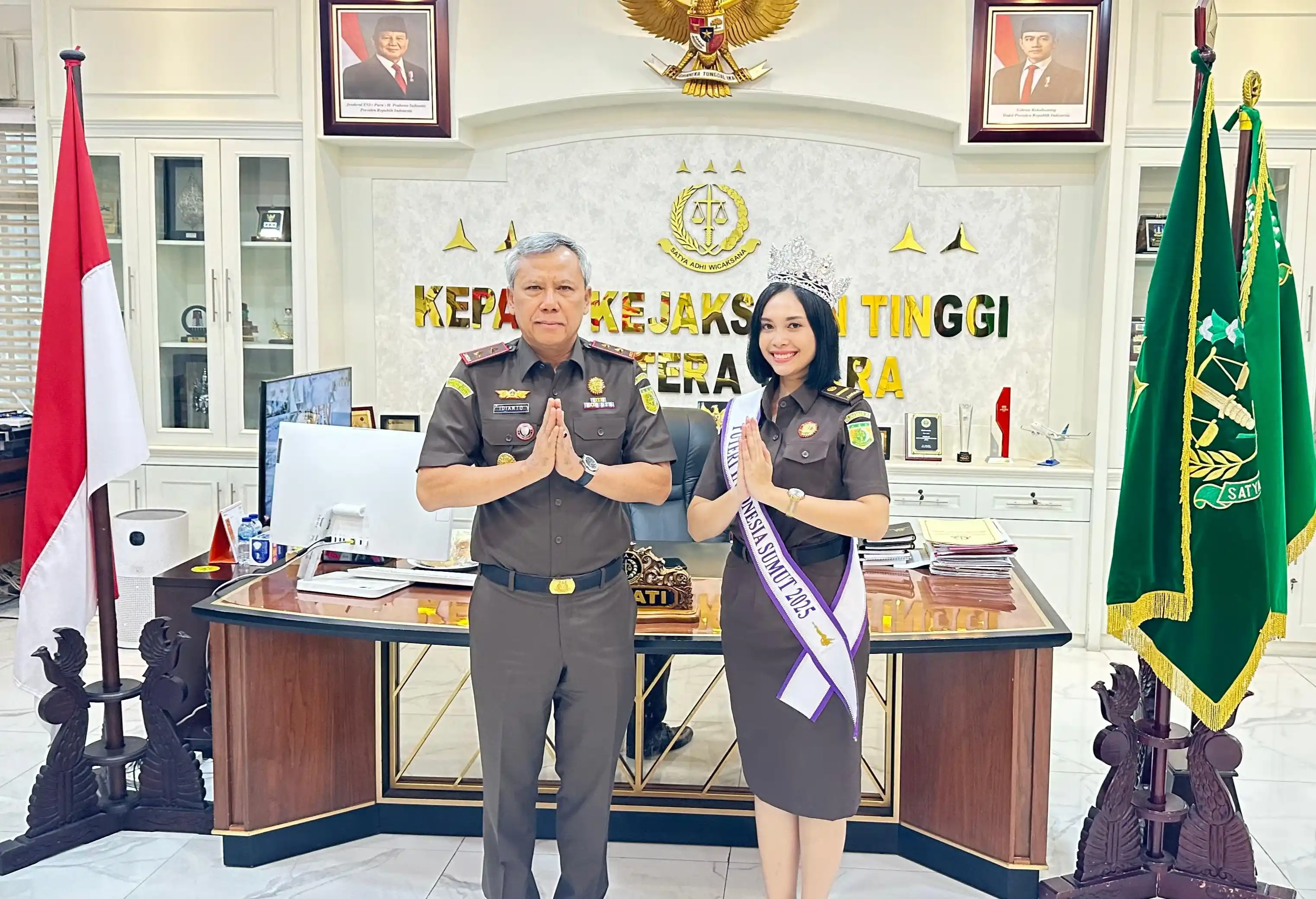 Jaksa Putri Agita Sembiring Milala (kanan) (Foto: Dok MI)