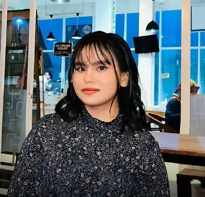 Siswi SMA Negeri 2 Balige, Rahel Yeremia Siregar [Foto: Ist]