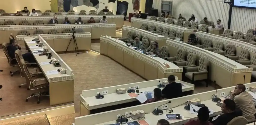 Rapat dengar pendapat umum (RDPU) Komisi II DPR RI di Kompleks Parlemen, Senayan, Jakarta, Rabu (5/3/2025) (Foto: Ist)