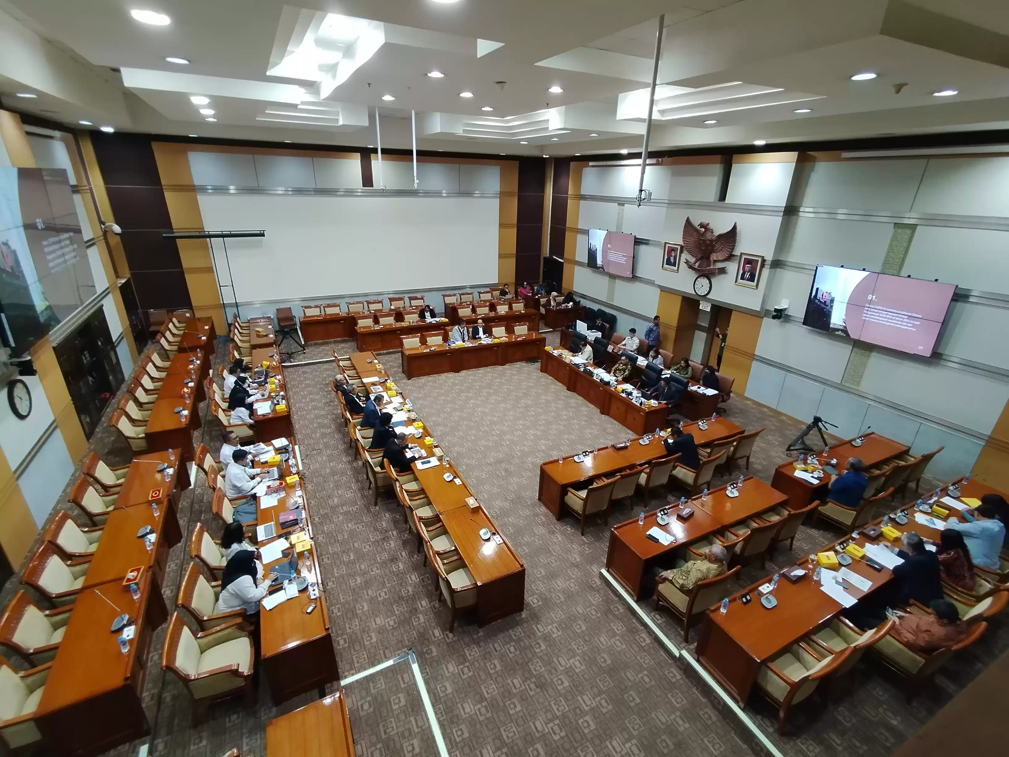Rapat Dengar Pendapat (RDP) Komisi III DPR RI dengan Dewasa KPK (Foto: MI/Dhanis)
