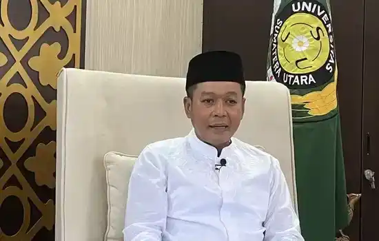 Rektor Universitas Sumatera Utara (USU) Muryanto Amin (Foto: Dok MI)