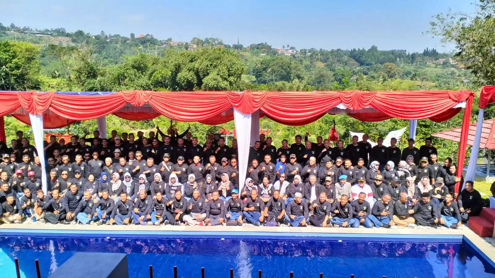 Foto bersama ex anggota Paspampres (Foto: Istimewa)