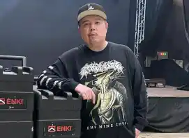 Gitaris sekaligus pendiri Seringai, Ricky Siahaan [Foto: Ist]