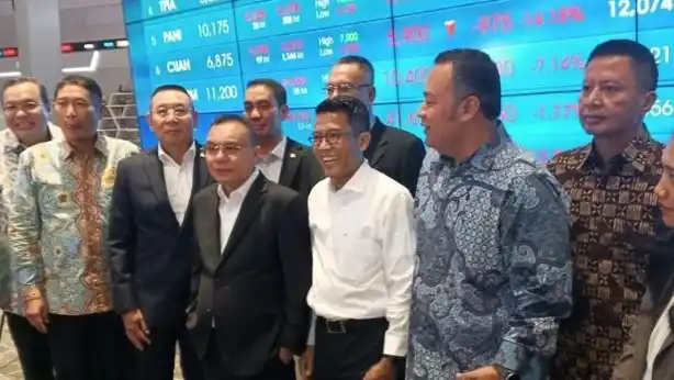 Rombongan DPR Tinjau Langsung BEI Usai IHSG Terkoreksi (Foto: Repro)