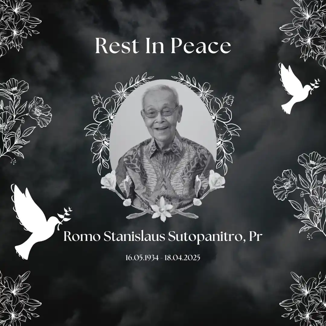 Selamat Jalan Romo Letkol (Purn) Stanislaus Sutopanitro (Foto: Istimewa)