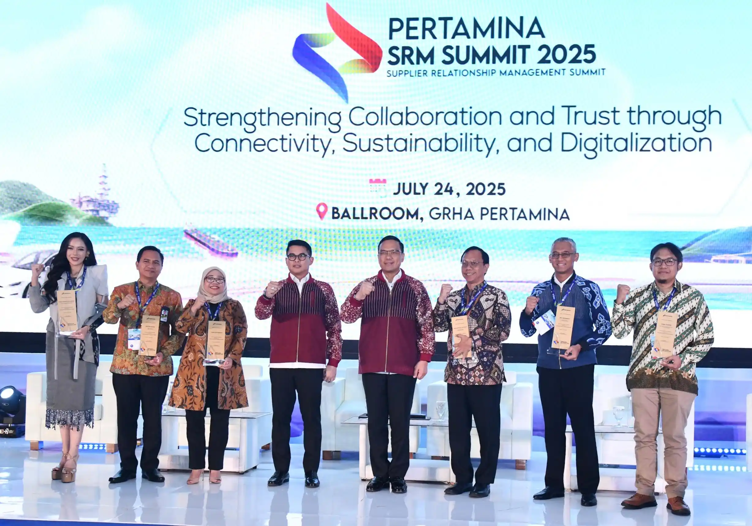 Kegiatan Pertamina Supplier Relationship Management Summit 2025, di Grha Pertamina, Jakarta, Kamis (24/7/2025). [Foto: Doc. Pertamina]
