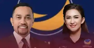 Ahmad Sahroni dan Nafa Urbach. (Foto: Istimewa)