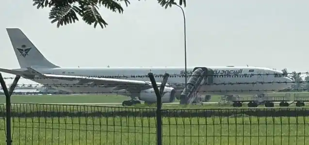 Saudia Airlines SV 5688 (Foto: Kemenhub)