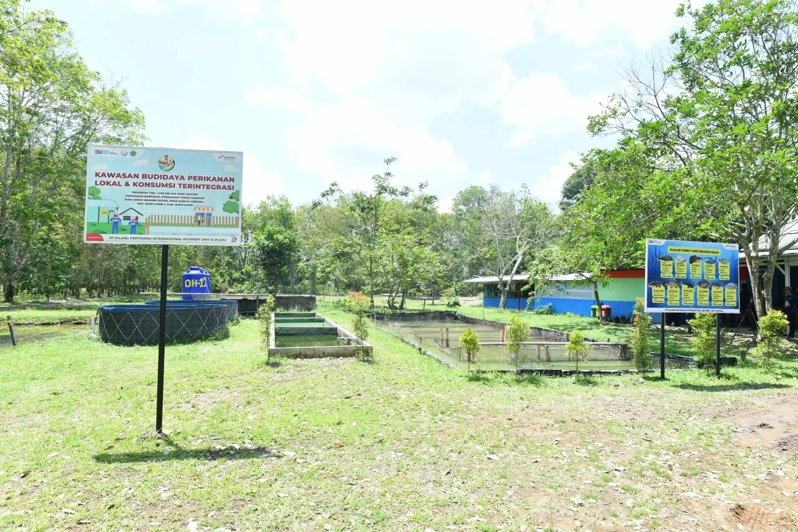 Pertamina Wujudkan Sentra Perikanan Terintegrasi di Banyuasin Sumsel [Foto: Doc. Pertamina]