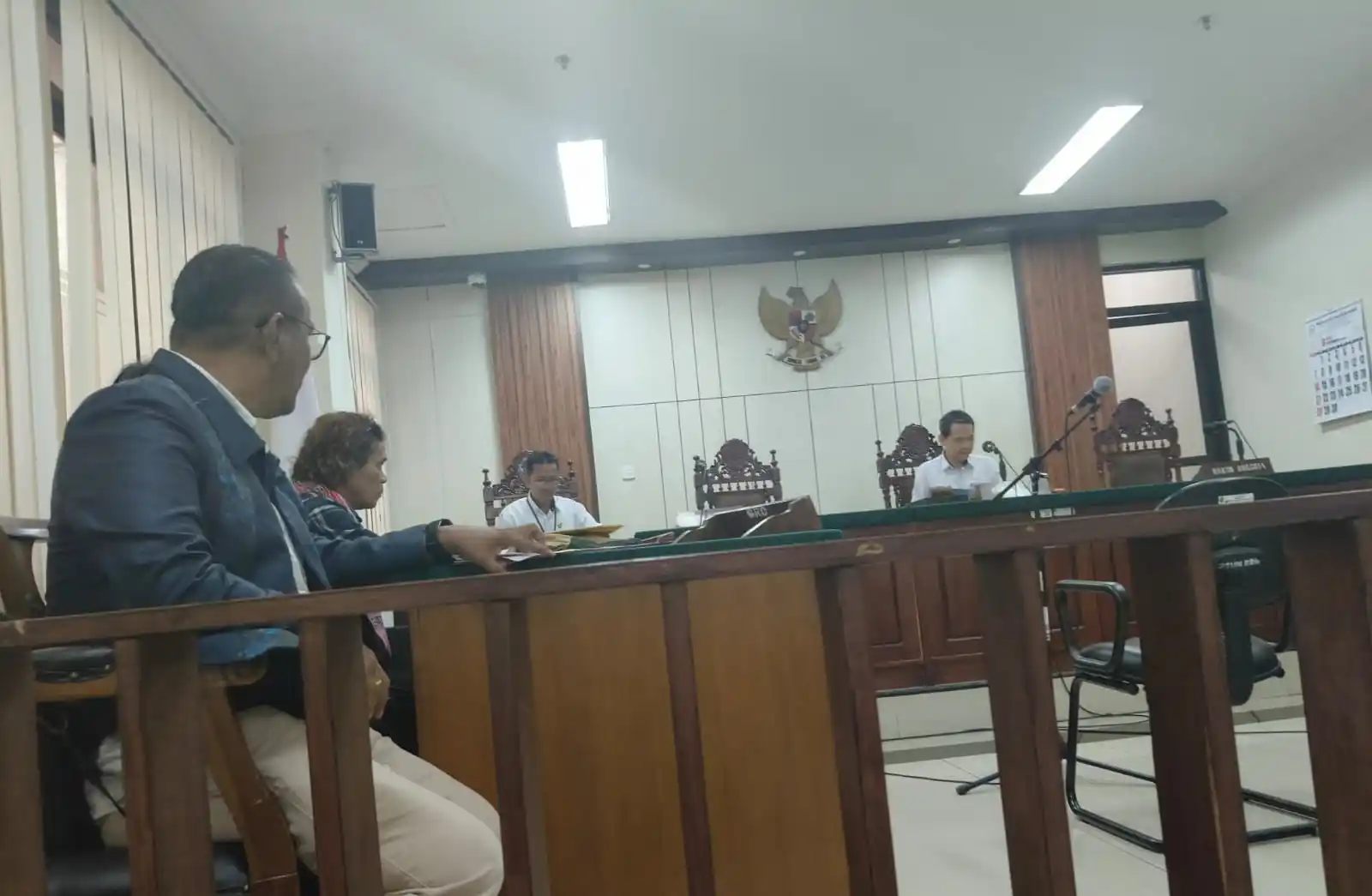 Sidang Dismissal Atas Gugatan PMH Terhadap PN Bekasi Kelas 1A Khusus, Di PTUN Bendung, Dipimpin Langsung Ketua PTUN Bantung (Foto/Dok/MI)