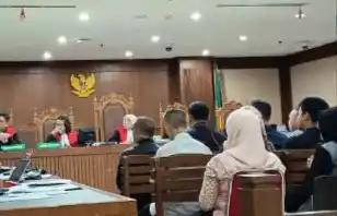 Sidang perkara dugaan pemerasan izin Rencana Penggunaan Tenaga Kerja Asing (RPTKA) di Kementerian Ketenagakerjaan (Foto: Istimewa)