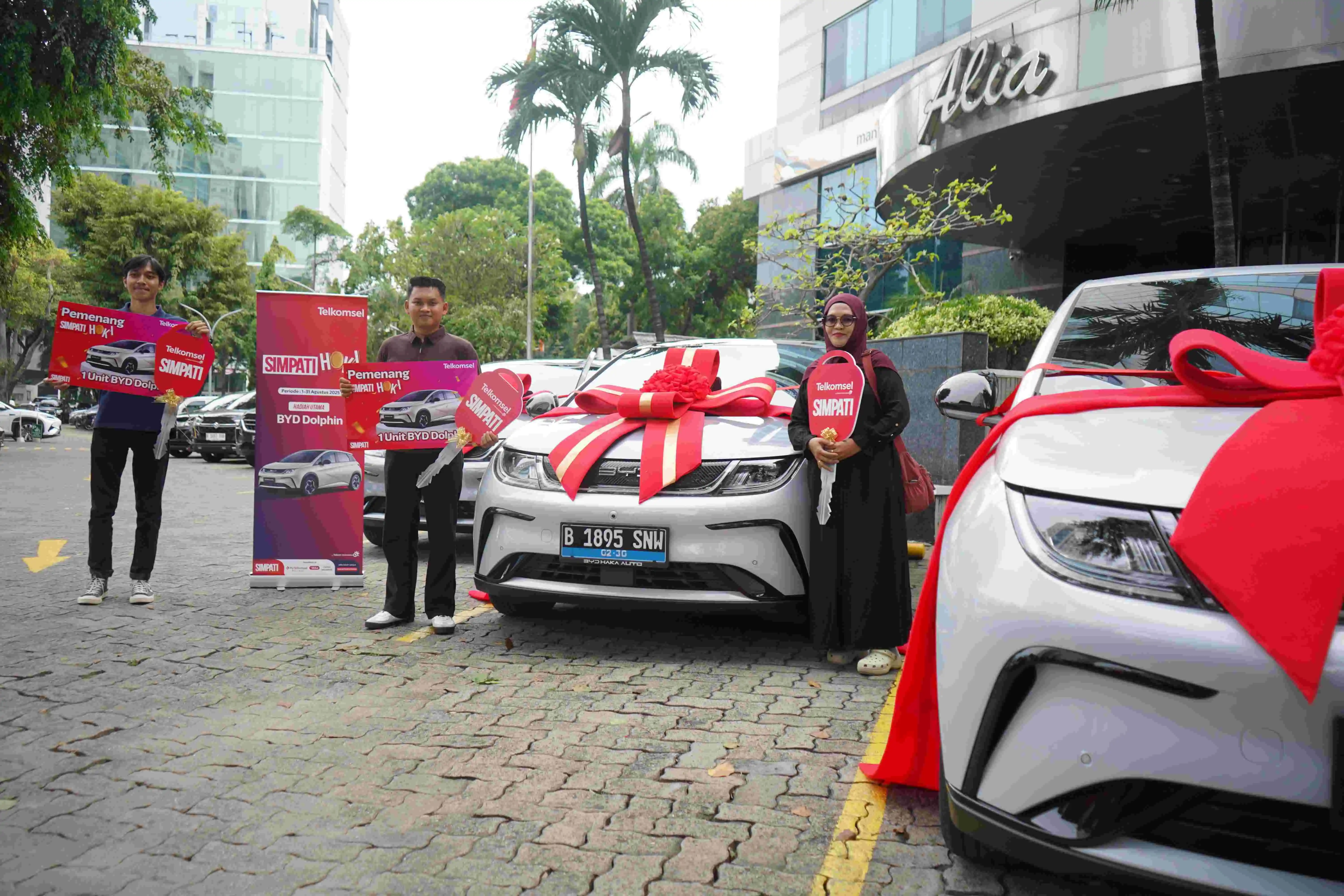 Program SIMPATI HOKI menjadi bentuk apresiasi Telkomsel kepada pelanggan yang telah setia menggunakan layanan SIMPATI. [Foto: Doc. Telkomsel]