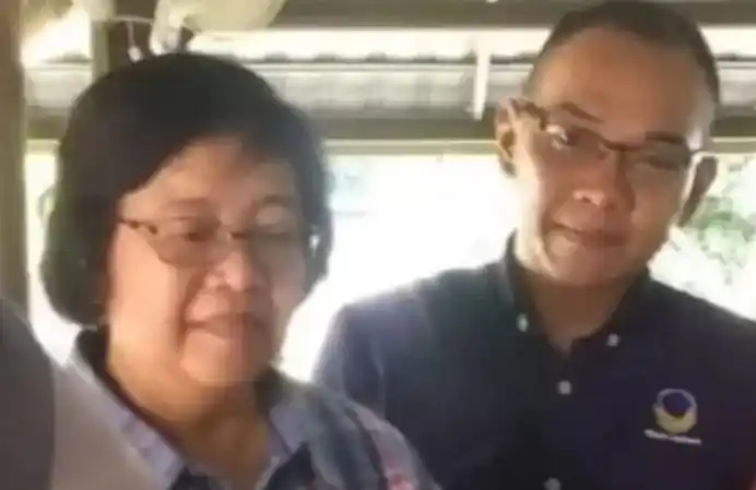 Siti Nurbaya Bakar dan Ananda Tohpati (Foto: Tiktok tanpadusta)