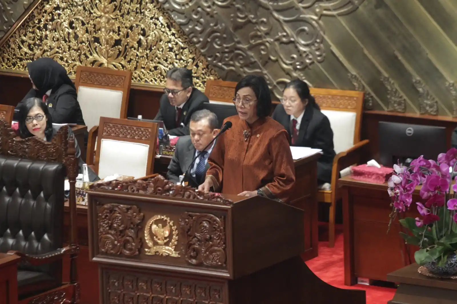 Sri Mulyani (Foto. Rizal)