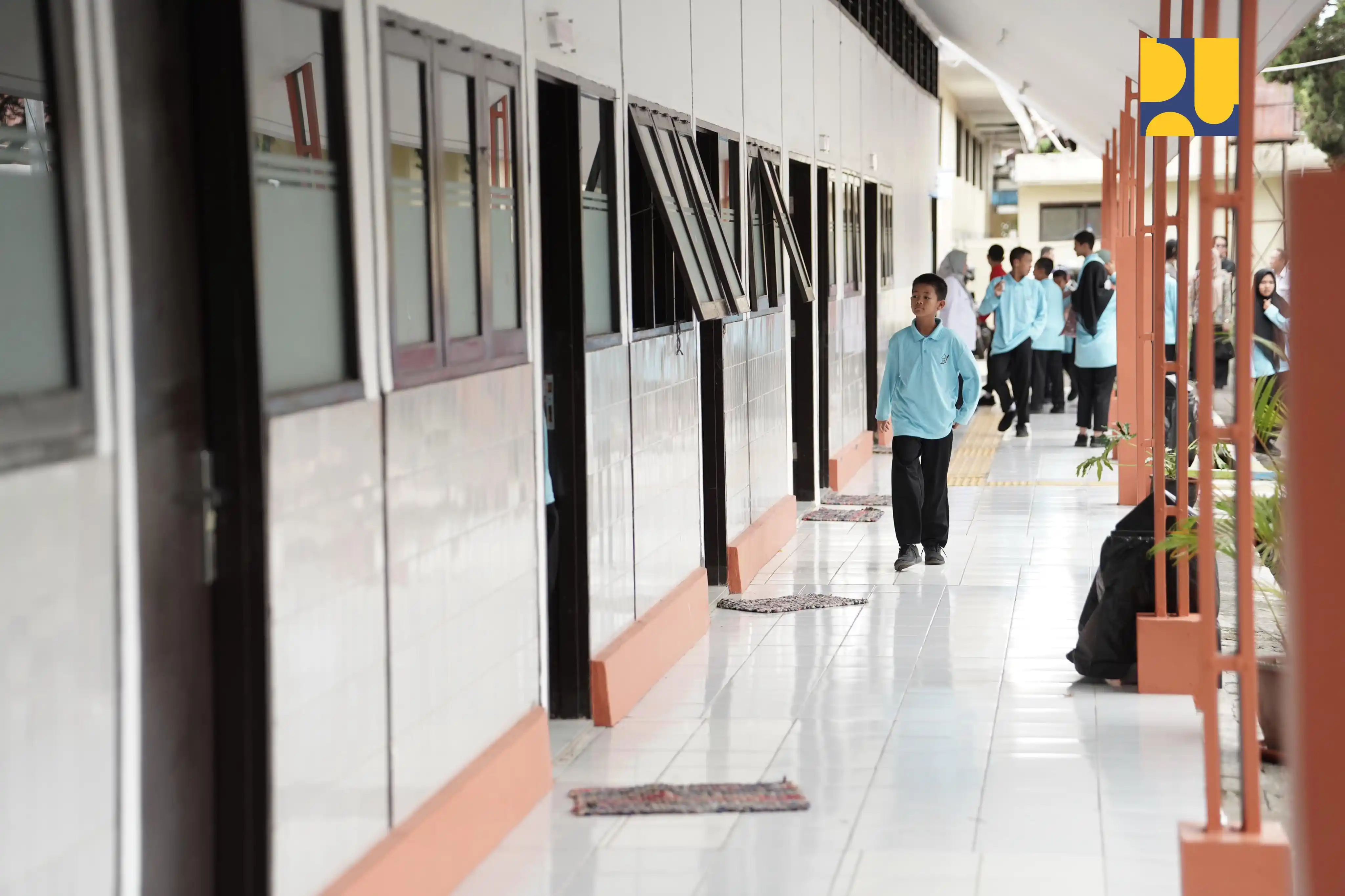 Sekolah Rakyat Menengah Pertama (SRMP) 8 Cimahi yang telah selesai direnovasi oleh Kementerian PU. (Foto:dok PU)