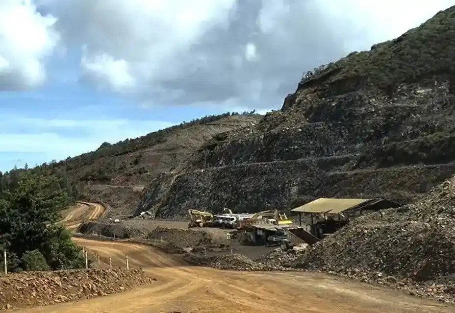 Salah satu tambang di Raja Ampat (Foto: Dok MI/Ist)