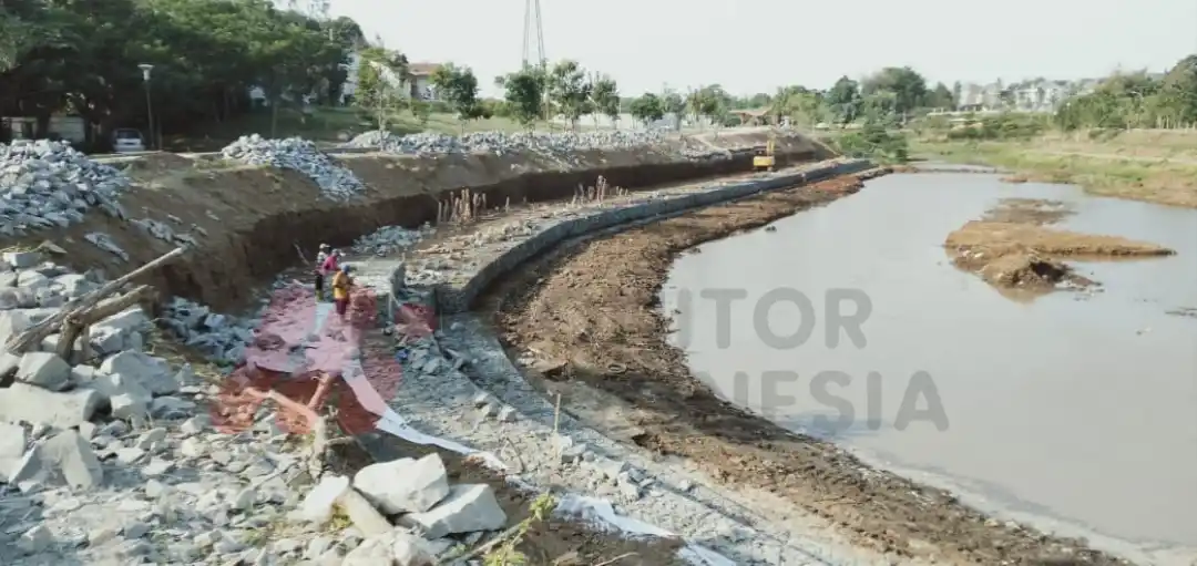 Tanggul Waduk Pondok Ranggon (Foto: Dok MI)