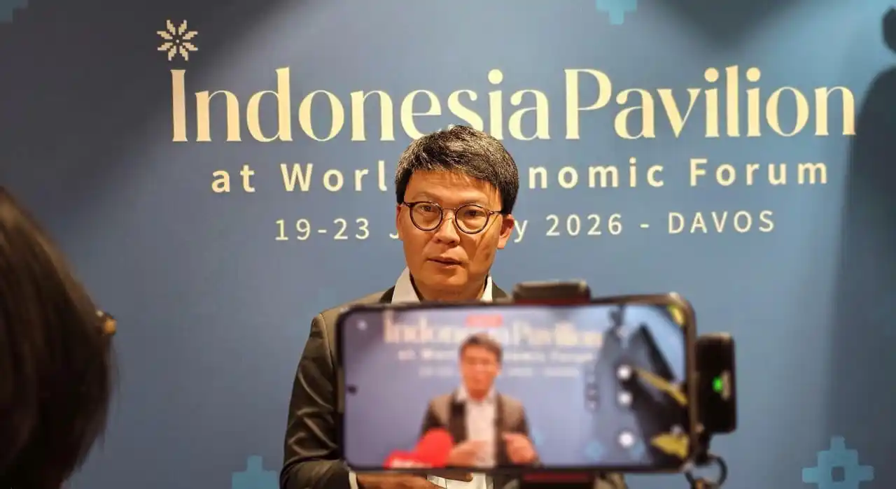 Telkomsel berpartisipasi dalam World Economic Forum (WEF) Annual Meeting 2026 di Davos, Swiss, sebagai bagian dari kontribusi Indonesia melalui Indonesia Pavilion dan Indonesia Incorporated Corner. [Foto: Doc. Telkomsel]