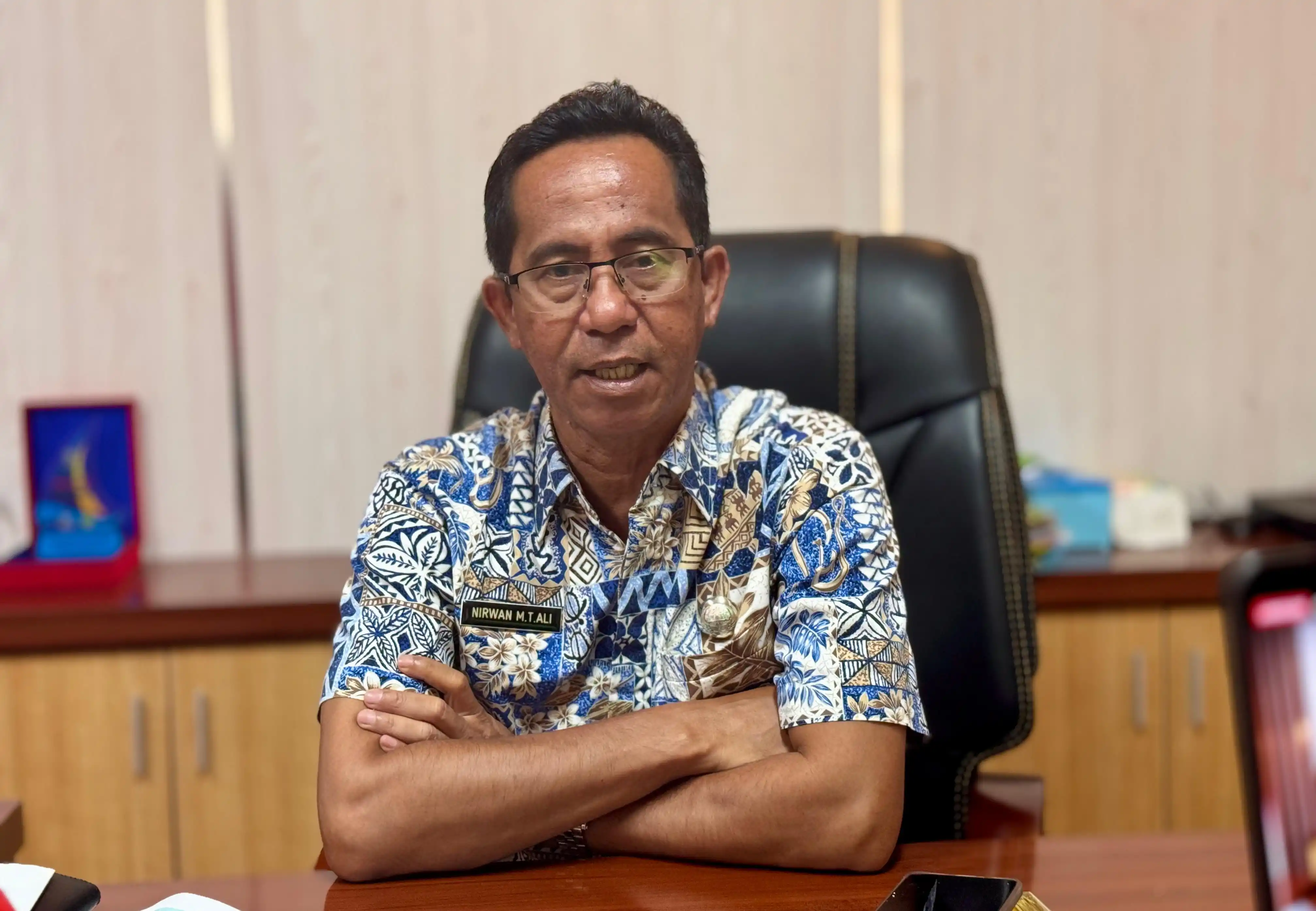 Kepala Inspektorat Malut, Nirwan MT. Ali (Foto: MI/Rais Dero)