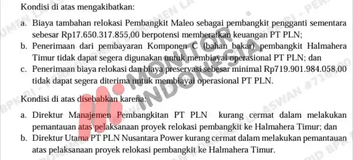 Laporan Hasil Pemeriksaan (LHP) atas kepatuhan pengelolaan pendapatan, biaya, dan investasi dalam penyediaan tenaga listrik tahun 2023 PT Perusahaan Listrik Negara (Persero), anak perusahaan, dan instansi terkait lainnya di DKI Jakarta, Jawa Barat, Jawa Tengah, Jawa Timur, Bali, Sumatera Utara, Riau, Kepulauan Riau, Sumatera Selatan, Kalimantan Timur, Nusa Tenggara Barat, Sulawesi Utara, Sulawesi Selatan, dan Maluku - Direktorat Jenderal Pemeriksaan Keuangan Negara VII Tahun 2025 Nomor: 35/T/LHP/DJPKN-VII/PBN.02/07/2025 Tanggal: 29 Juli 2025. (Foto: Dok MI)