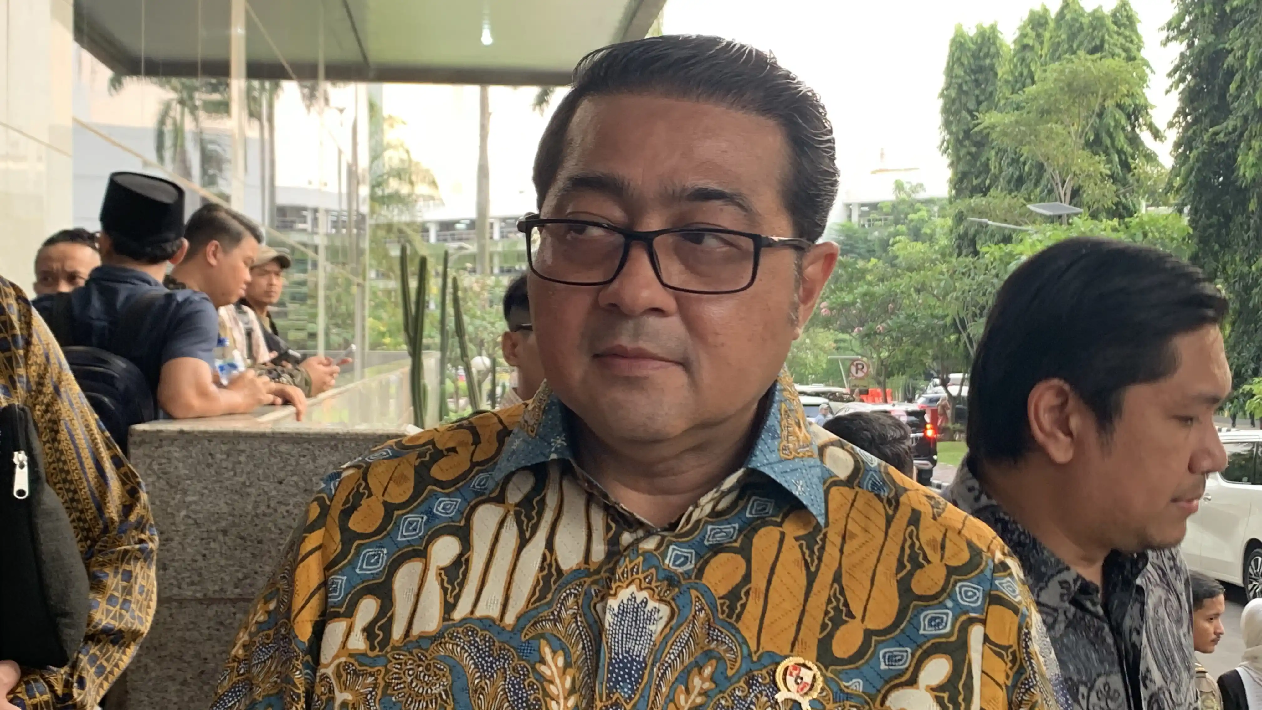 Sekretaris Majelis Tinggi Partai Demokrat, Teuku Riefky Harsya (foto: Zul Sikumbang)
