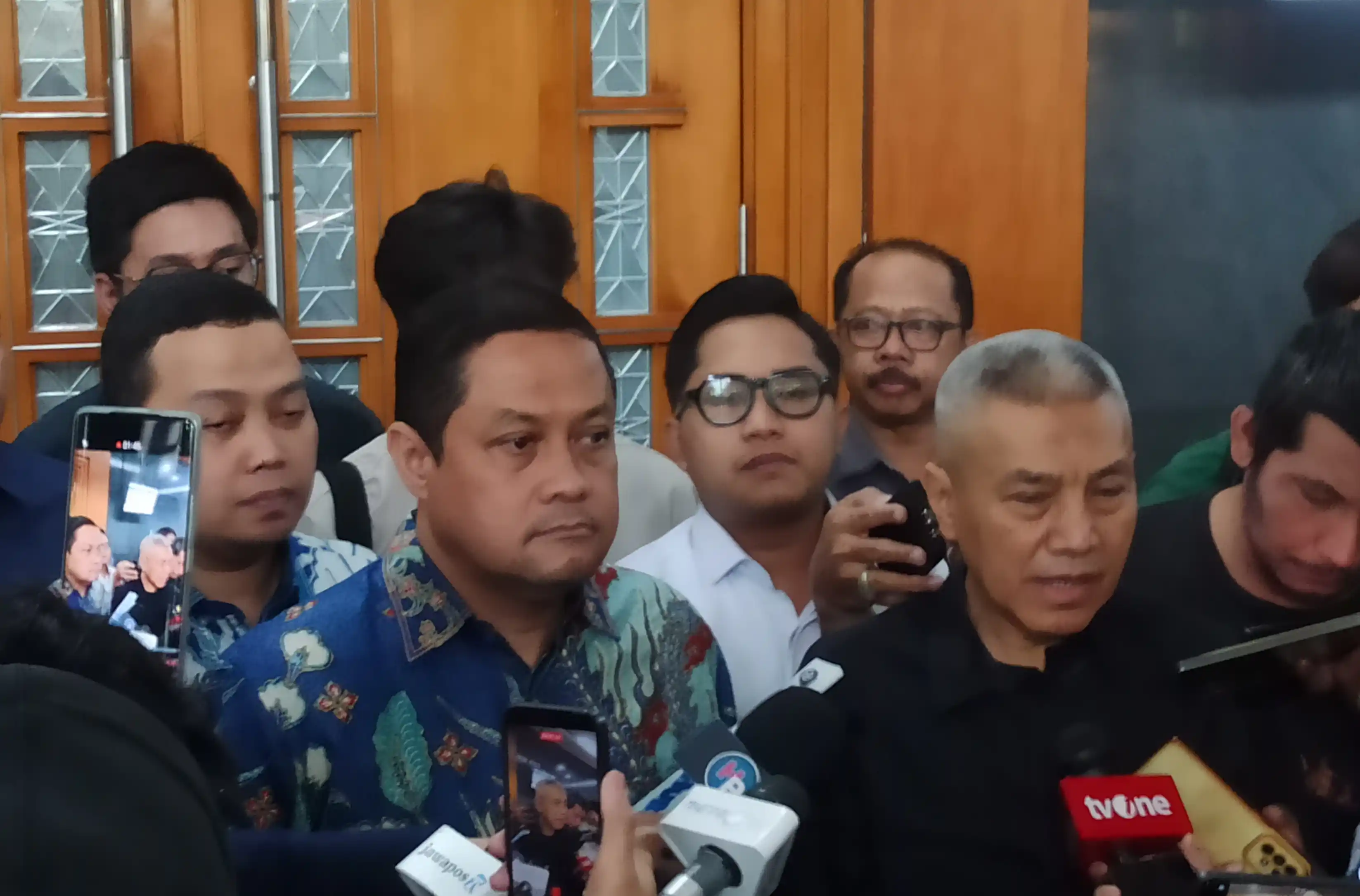 Tim kuasa hukum mantan Mendikbudristek Nadiem Makarim (Foto: Dok.MI/Alb)