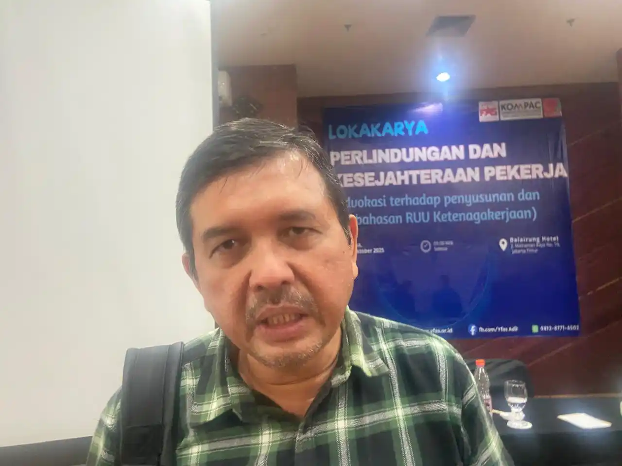 Sekretaris Jenderal Organisasi Pekerja Seluruh Indonesia (OPSI), Timboel Siregar (Foto: Dok MI/Aswan)