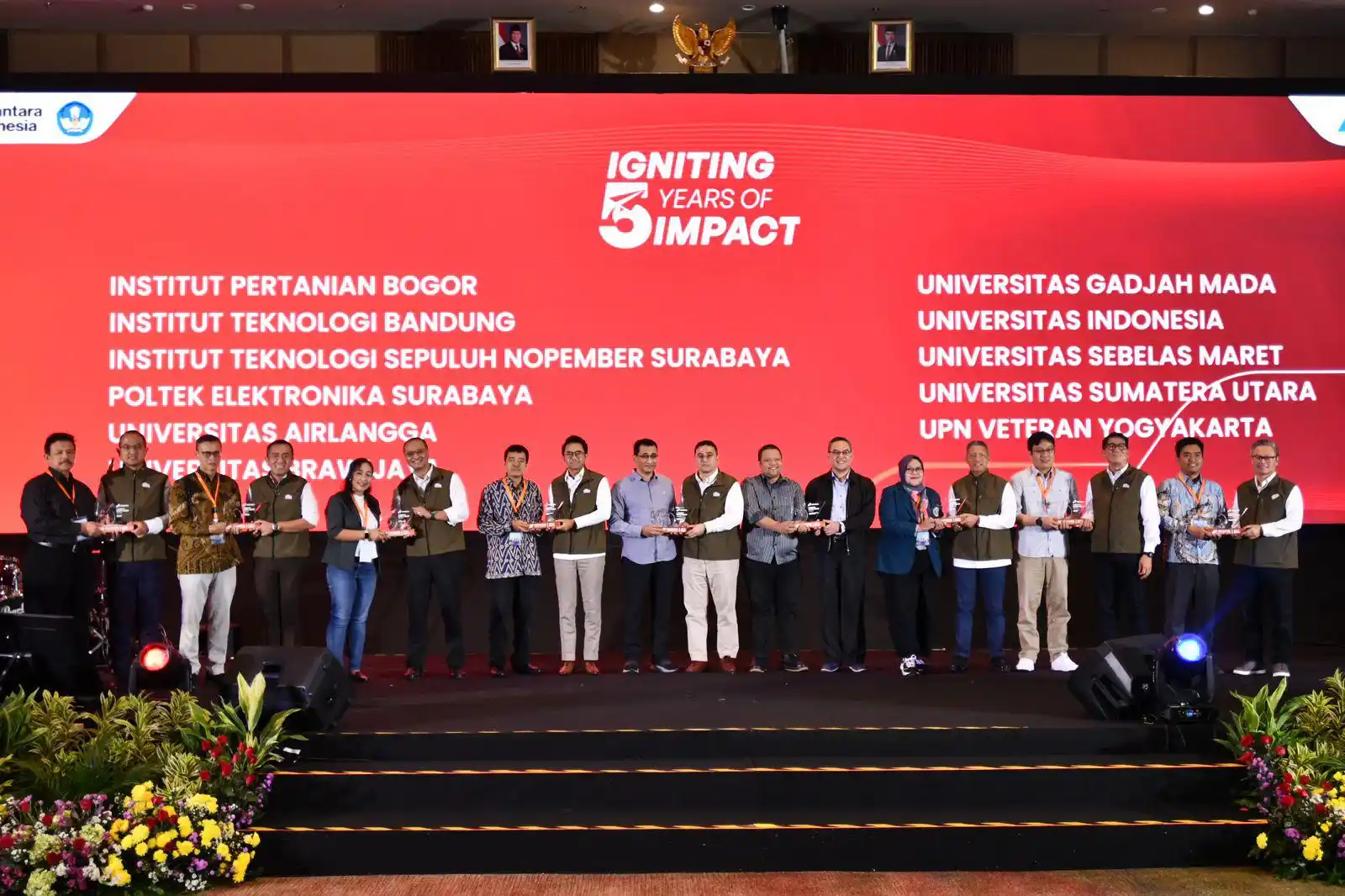 Pertamina Apresiasi 11 Universitas Pemenang TOP Pertamuda Tahun 2021-2024 [Foto: Doc. Pertamina]