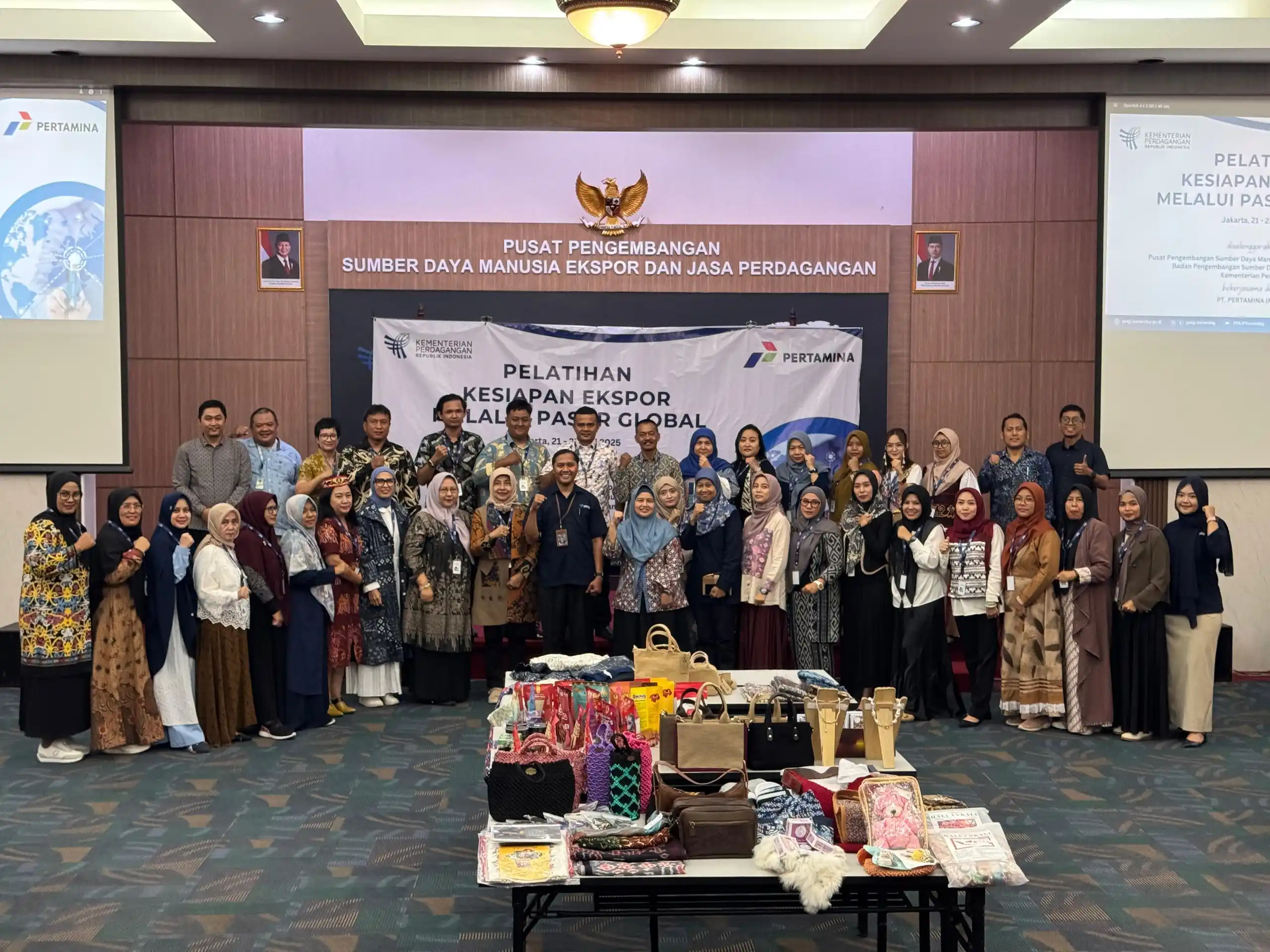 Pertamina Tempa 30 UMKM jadi Eksportir Tangguh [Foto: Doc. Pertamina]