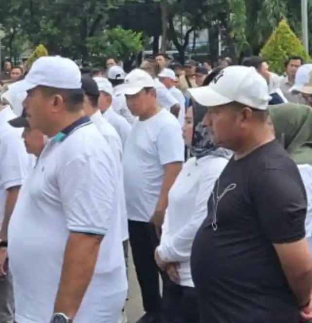 Wakil Gubernur Sumatera Utara, Bupati dan Wakil Bupati Asahan Terpilih Ikuti Gladi Kotor di Monas (Foto: Dok MI)