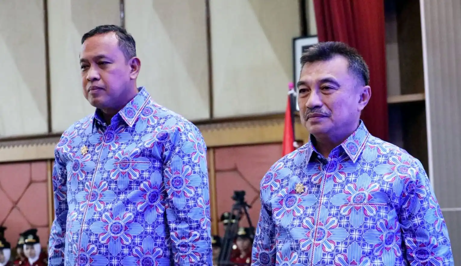 Wali Kota dan Wakil Wali Kota Bekasi, Tri Adhianto dan Abdul Harris Bobihoe (Foto: Dok/DKMT)