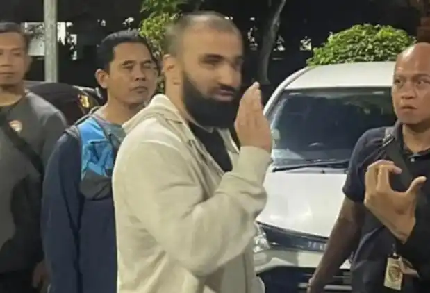 Warga Negara Rusia salah satu pelaku perampokan WN Ukraina di Bali (foto: Antaranews)